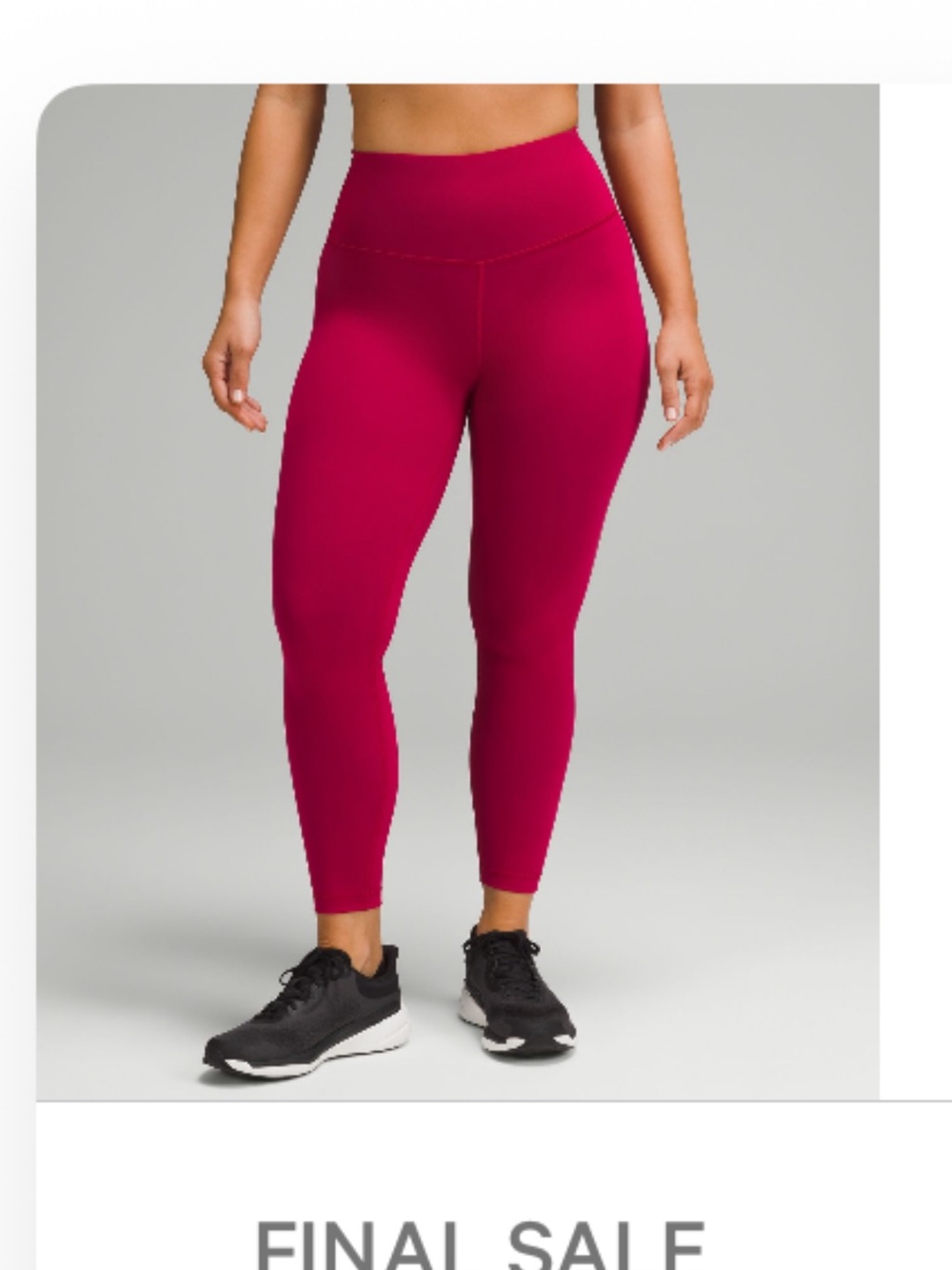 Lululemon Wunder Train Contour Fit High-Rise Tight 25"